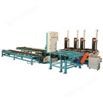 MJ22100X650X40翻料高速精密立式往復帶鋸機2