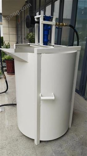500L矿用气动搅拌桶