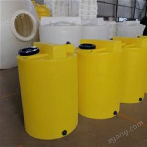 湖 北宜 昌 PE塑料水箱工厂 1000L水处理加药箱 1立方 次氯酸钠溶药罐 1吨药剂搅拌桶